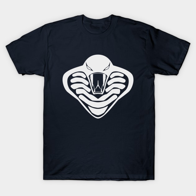 Negative Cobra Head T-Shirt by MaknArt